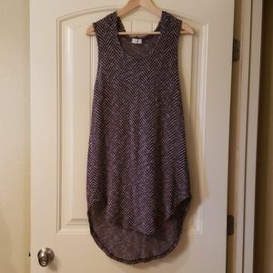 Sleeveless sweater Tunic